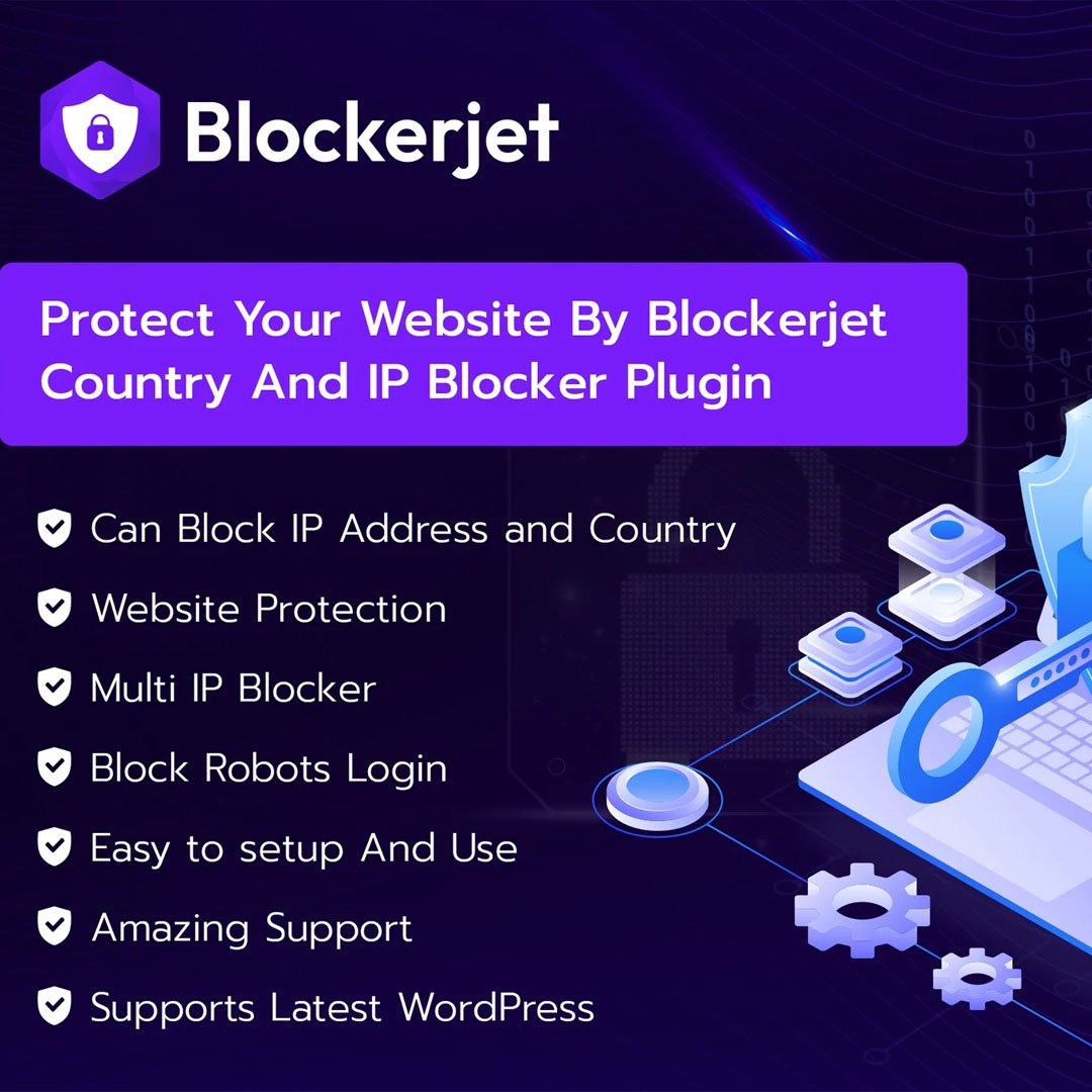 Blockerjet- IP & Country Blocking WordPress Plugin